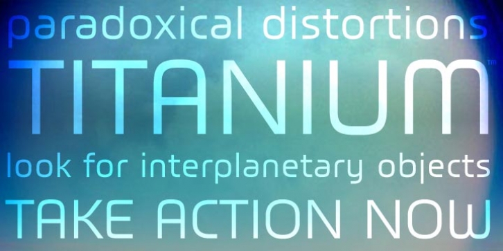 Titanium Font Download