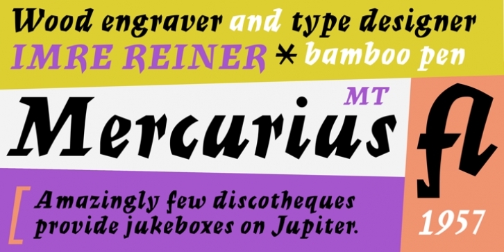 Mercurius Script Font Download