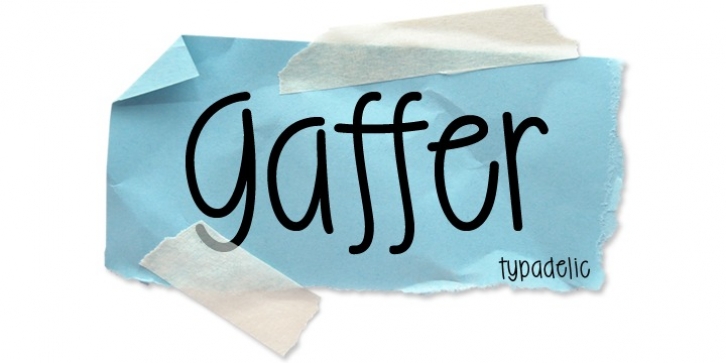 Gaffer Font Download