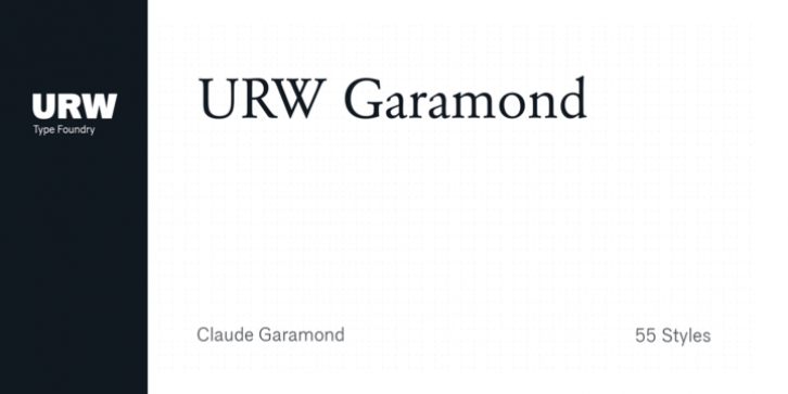 URW Garamond Font Download