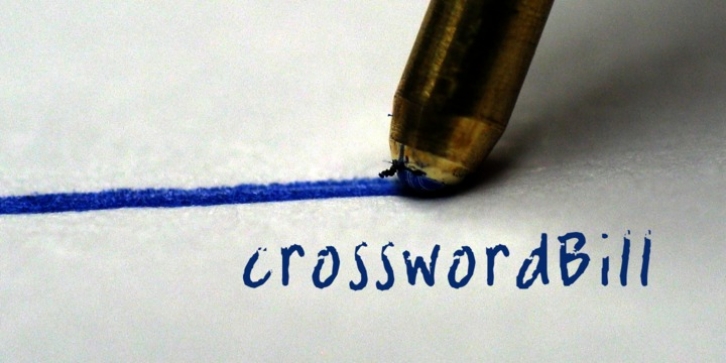 crosswordBill Font Download