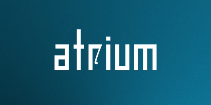 Atrium Font Download