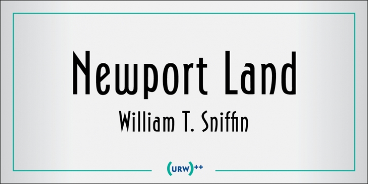 Newport Land Font Download