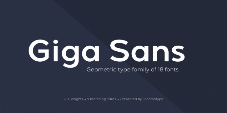 Giga Sans Font Download