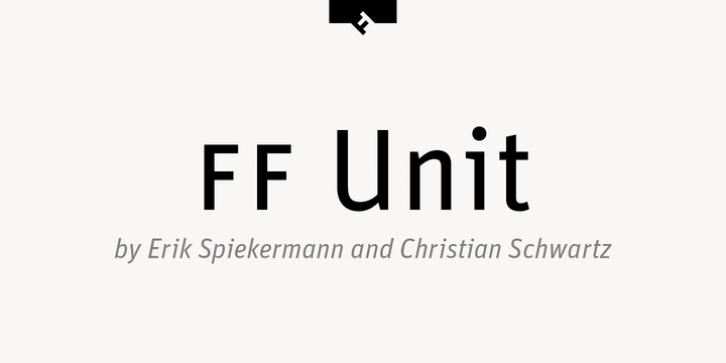 FF Unit ProÂ Font Download