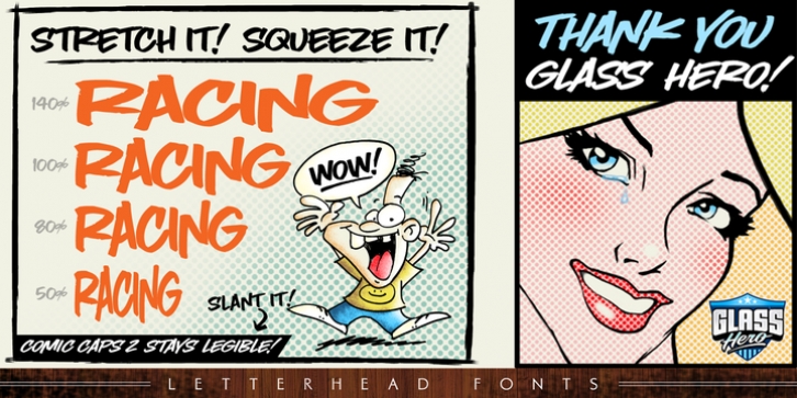 LHF Comic Caps 2 Font Download