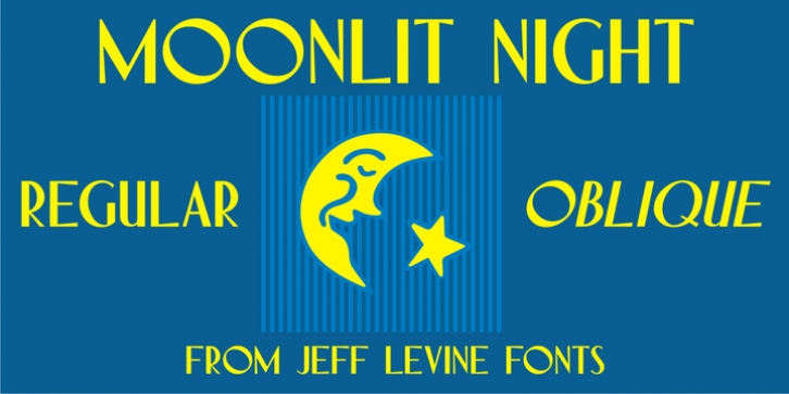 Moonlit Night JNL Font Download