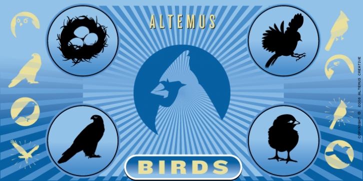 Altemus Birds Font Download