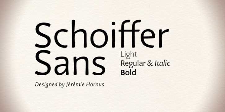 Schoiffer Sans Font Download