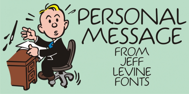 Personal Message JNL Font Download