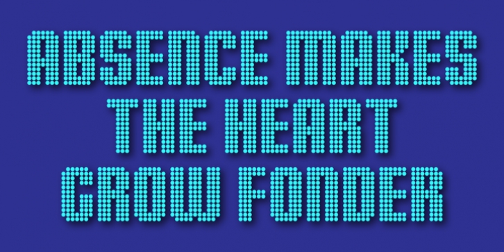 Display Dots Three Sans Font Download