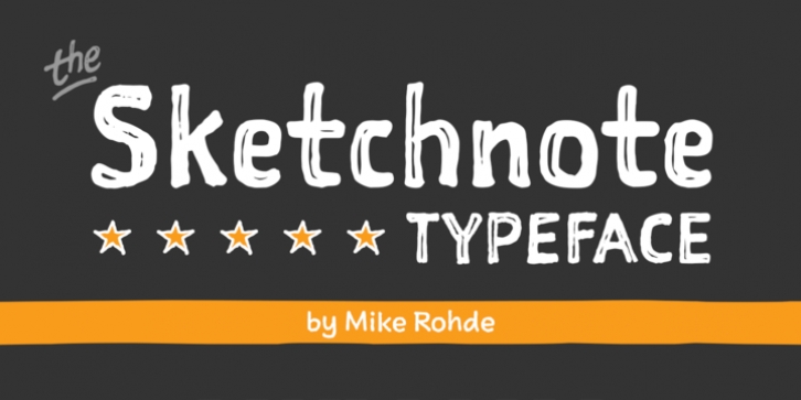 The Sketchnote Typeface Font Download