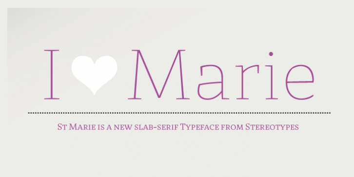St Marie Font Download