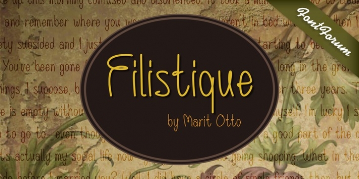 Filistique Font Download