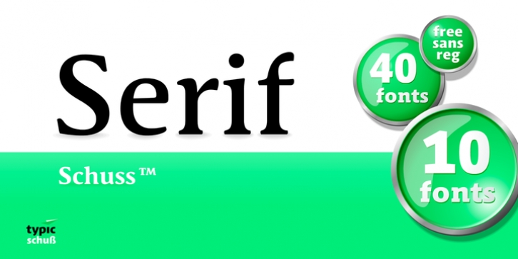 Schuss Serif Pro Font Download