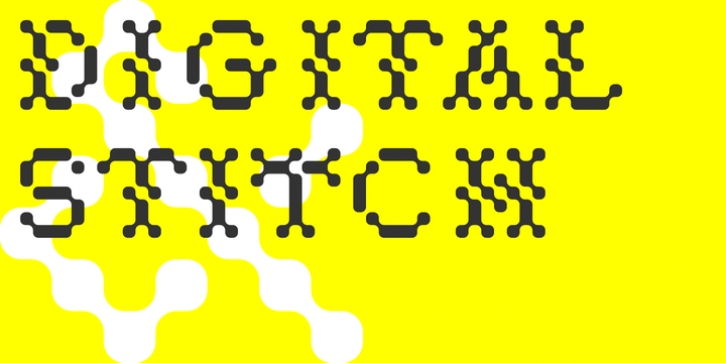 Digital Stitch Font Download