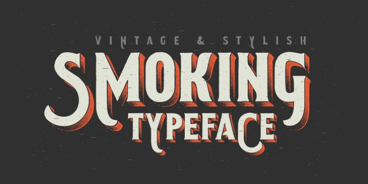 Smoking Typeface Font Download