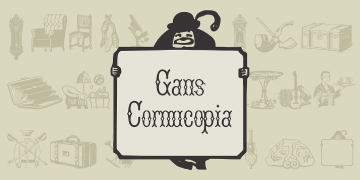 Gans Cornucopia Font Download