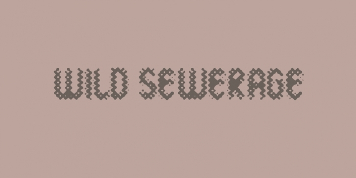 Wild Sewerage Font Download