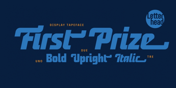 First Prize Font Download