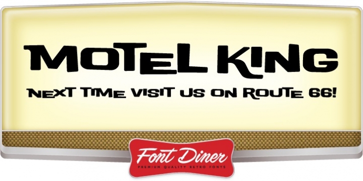 Motel King Font Download