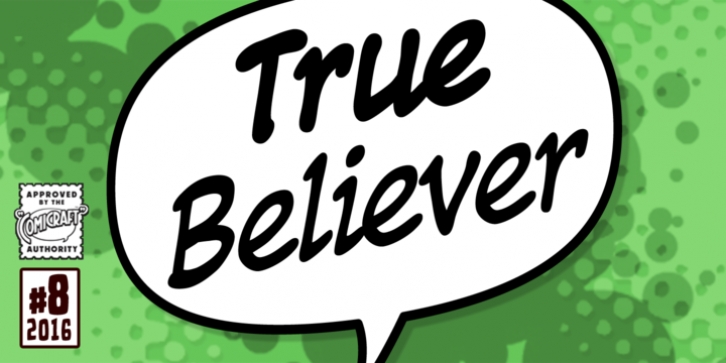 True Believer Font Download