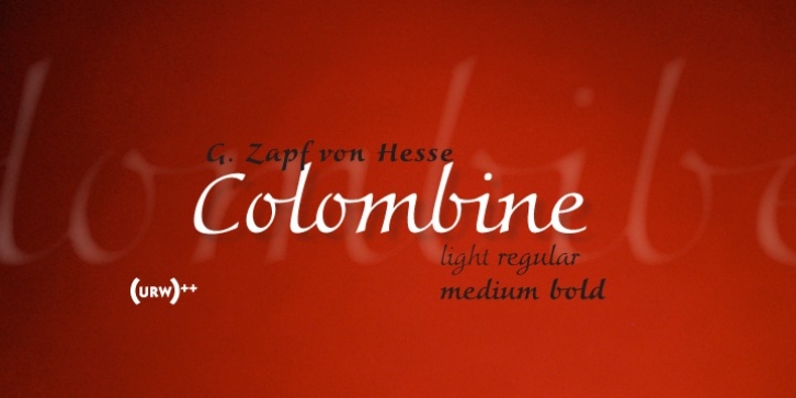 URW Colombine Font Download