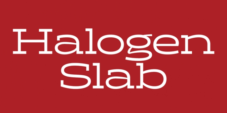 Halogen Slab Font Download