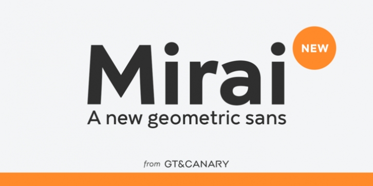 Mirai Font Download