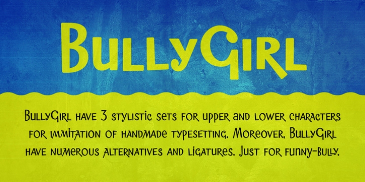 BullyGirl Font Download