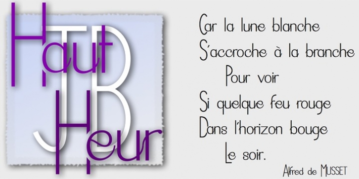 JBHaut Heur Font Download