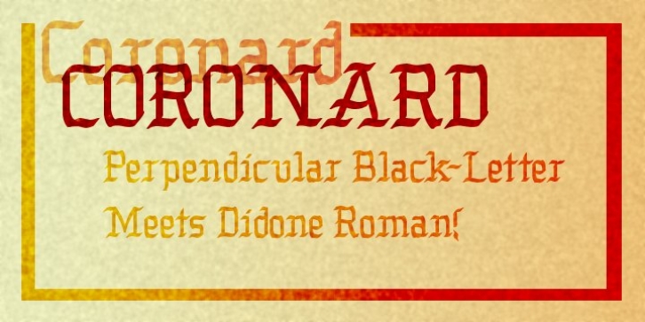 Coronard Font Download