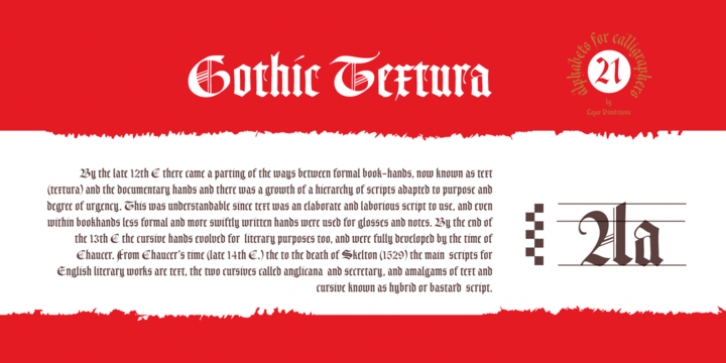 Cal Gothic Textura Font Download