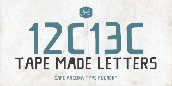 CA 12c13c Font Download