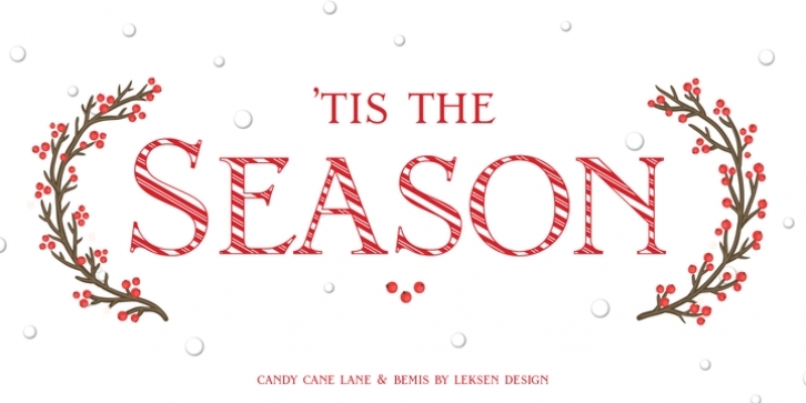 Candy Cane Lane Font Download