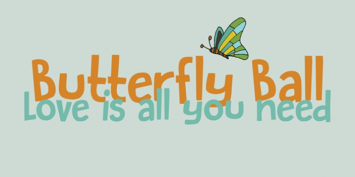 Butterfly Ball Font Download