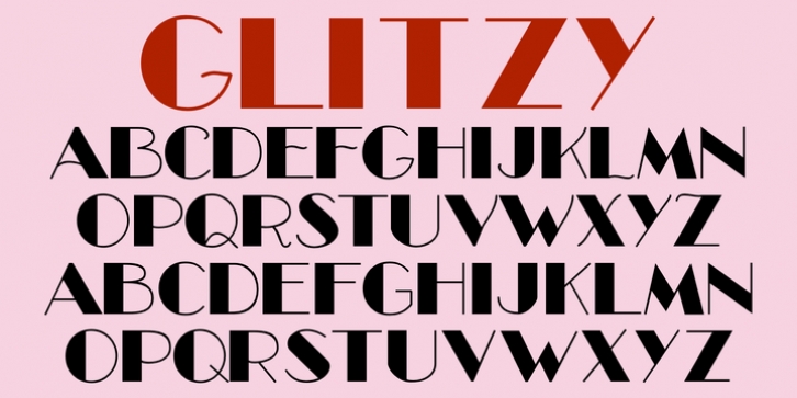 Glitzy Font Download