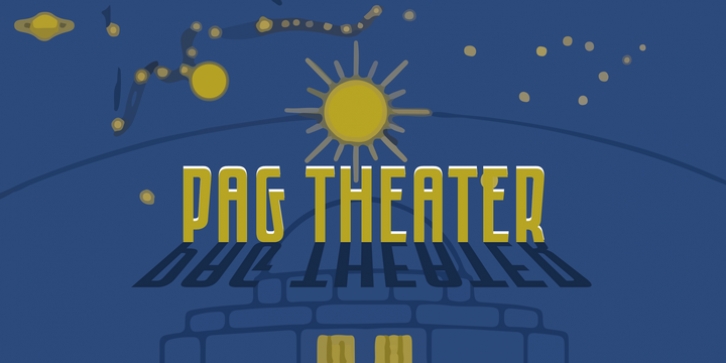 PAG Theater Font Download