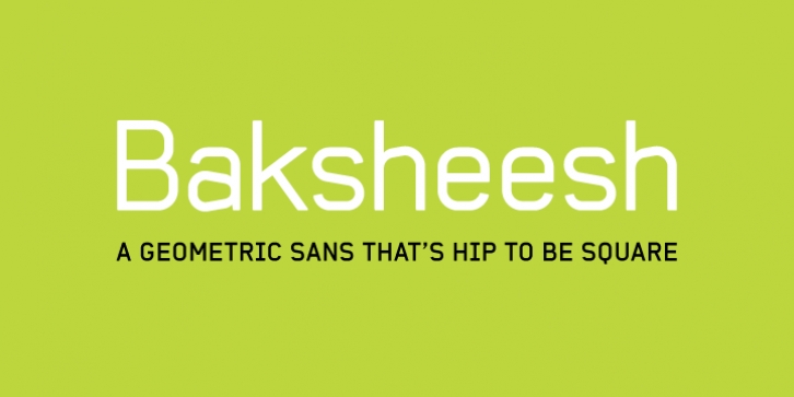 Baksheesh Font Download
