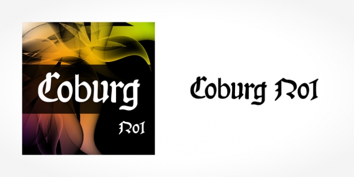 Coburg No1 Font Download