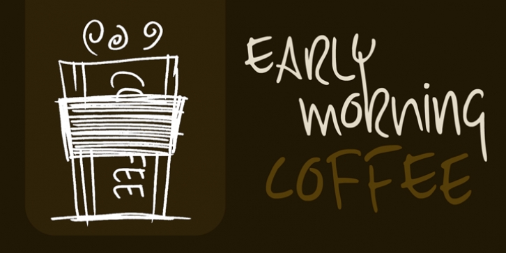 Early Morning Coffee Font Download