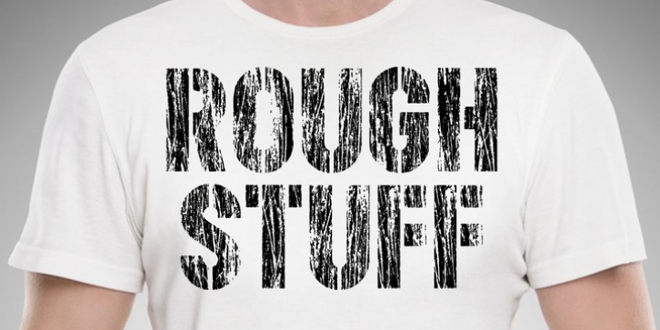 Rough Stuff Font Download