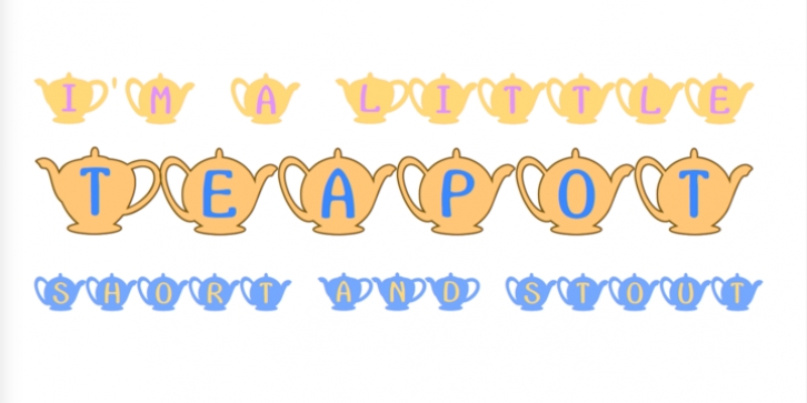 Teapot Font Download