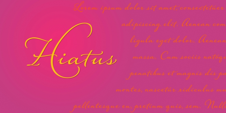 Hiatus Font Download