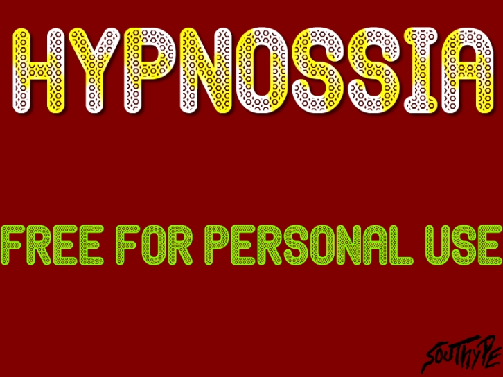 Hypnossia S Font Download