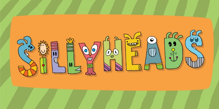 Sillyheads Font Download