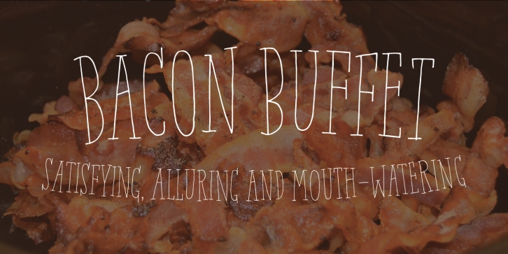 Bacon Buffet DEMO Font Download