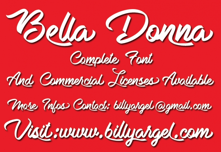 Bella Donna Font Download