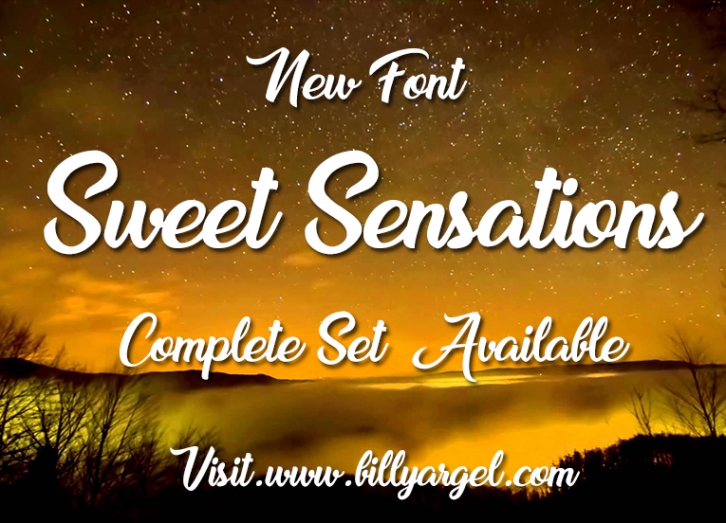 Sweet Sensations Font Download