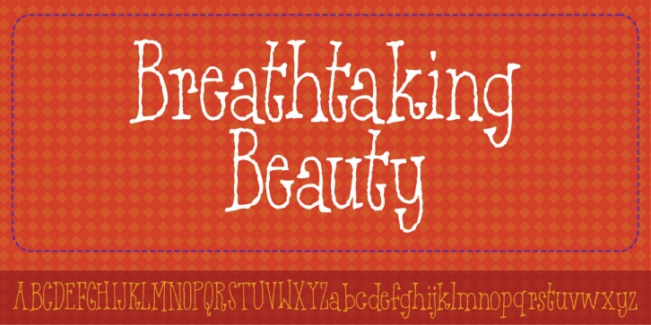 Breathtaking Beauty DEMO Font Download